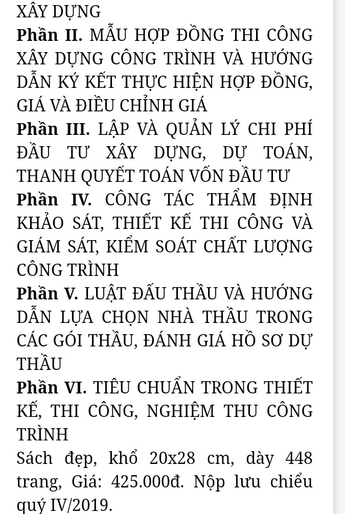 Luật xây dựng 2020
